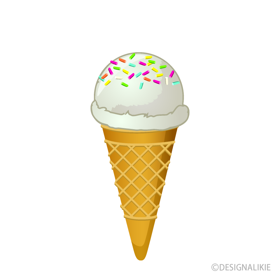 アイスクリーム（チョコスプレー）