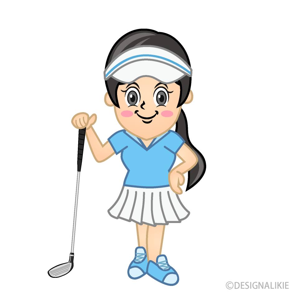 女子ゴルファー