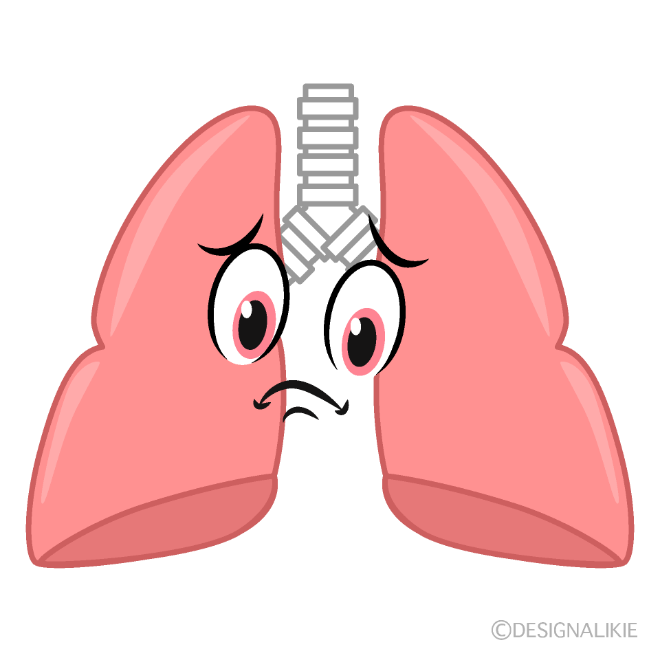 困る肺キャラ
