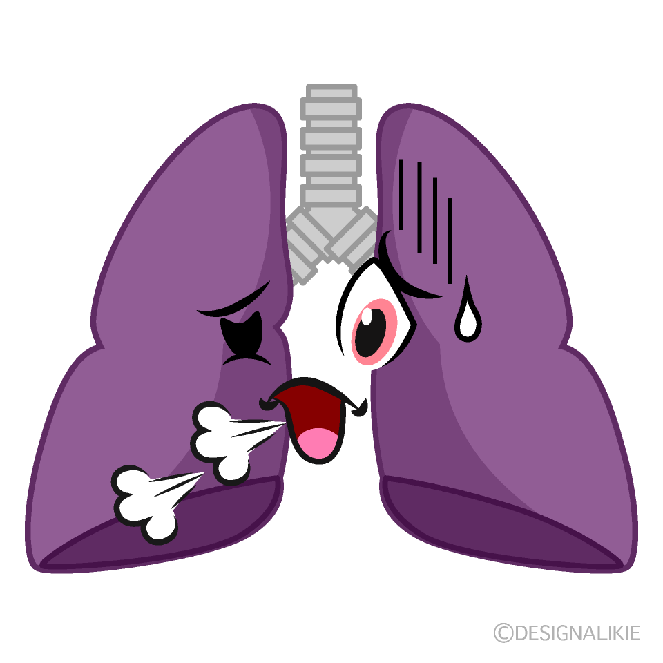 疾患のある肺キャラ