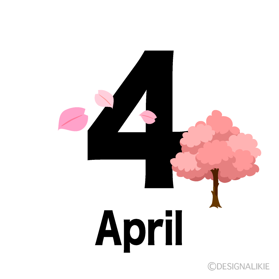 4月（桜の木）