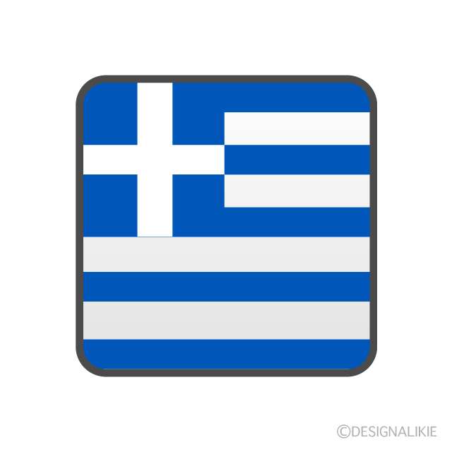 ギリシャ国旗アイコン