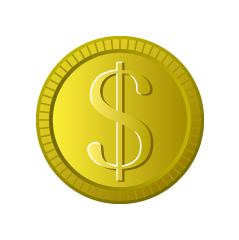ドル通貨のコイン