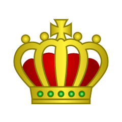 シンプルな王様の王冠