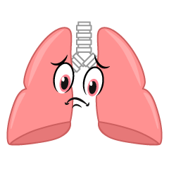困る肺キャラ