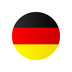 ドイツ国旗（円形）