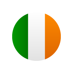 アイルランド国旗（円形）