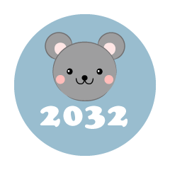 可愛いネズミの2020年