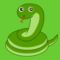 蛇（へび）イラスト