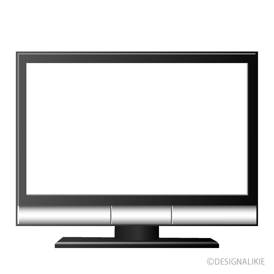 液晶テレビ（画面透明）
