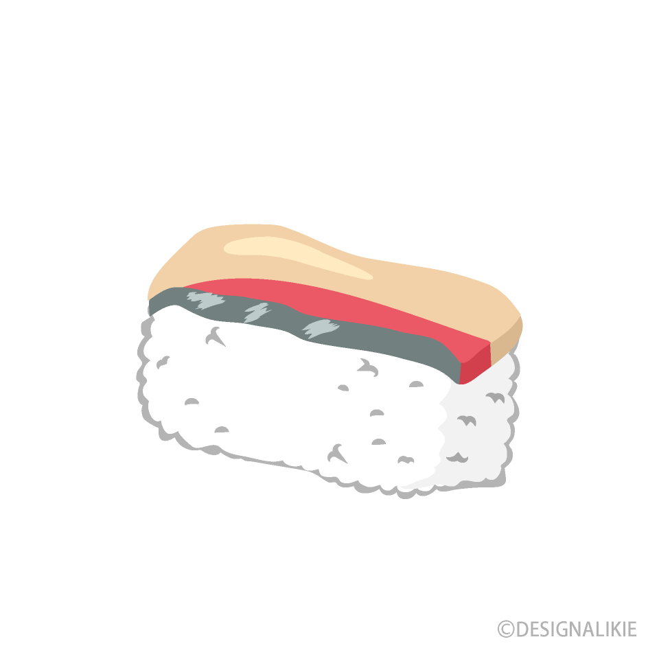 ハマチの握り寿司イラストのフリー素材 イラストイメージ