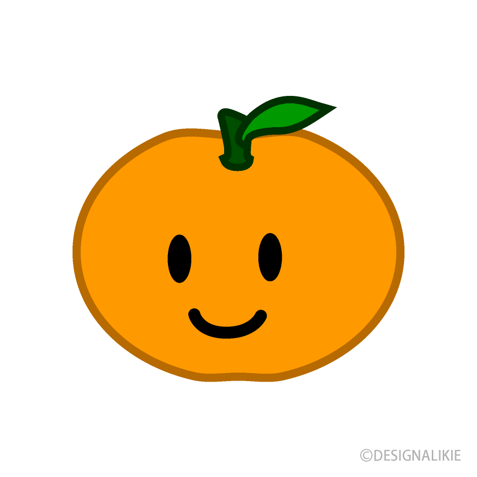 まとめ みかん オレンジのフリーイラスト素材集 イラストイメージ