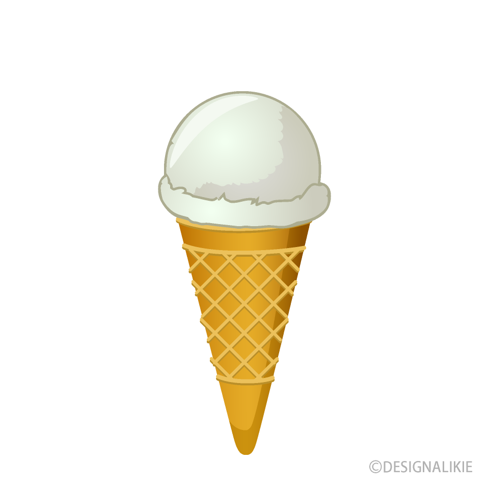 アイスクリームイラストのフリー素材 イラストイメージ