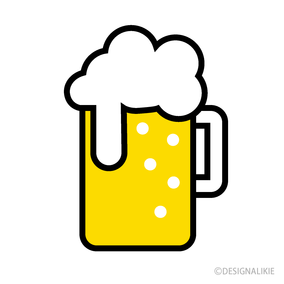 最高の無料イラスト 最高のビール イラスト 可愛い