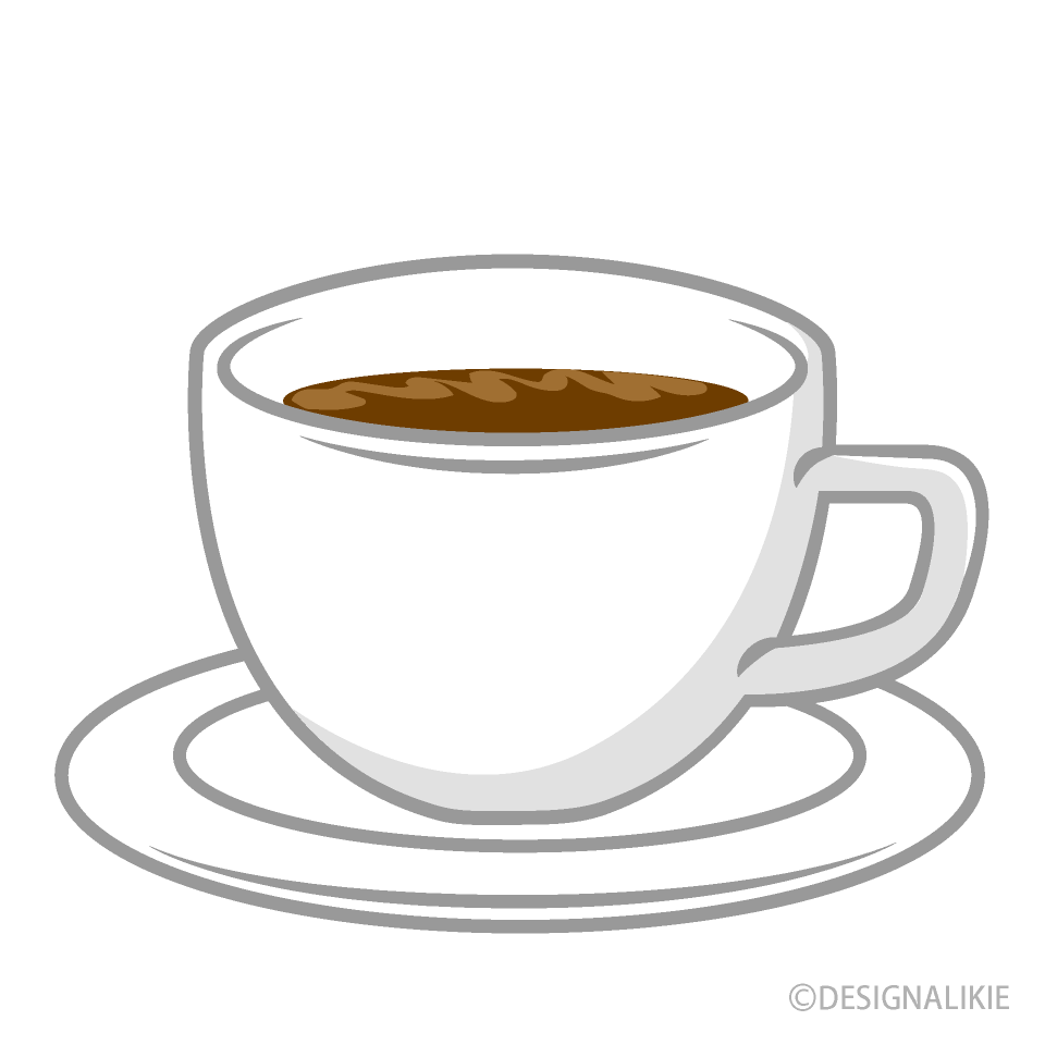 かわいいコーヒーカップの無料イラスト素材 イラストイメージ
