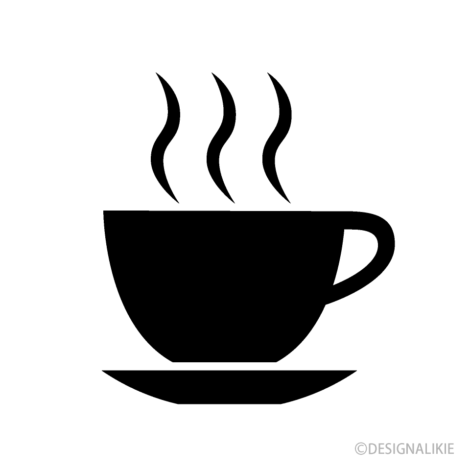 コーヒーシンボルの無料イラスト素材 イラストイメージ