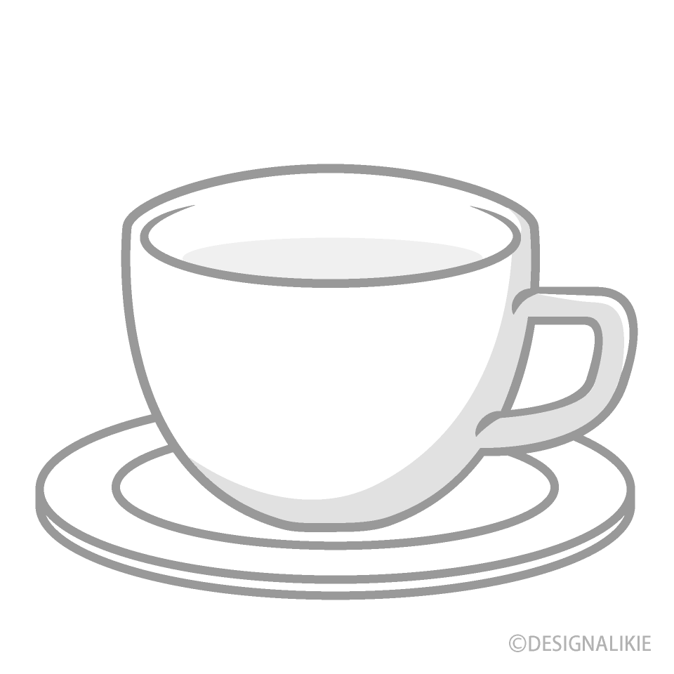 ティーカップの無料イラスト素材 イラストイメージ