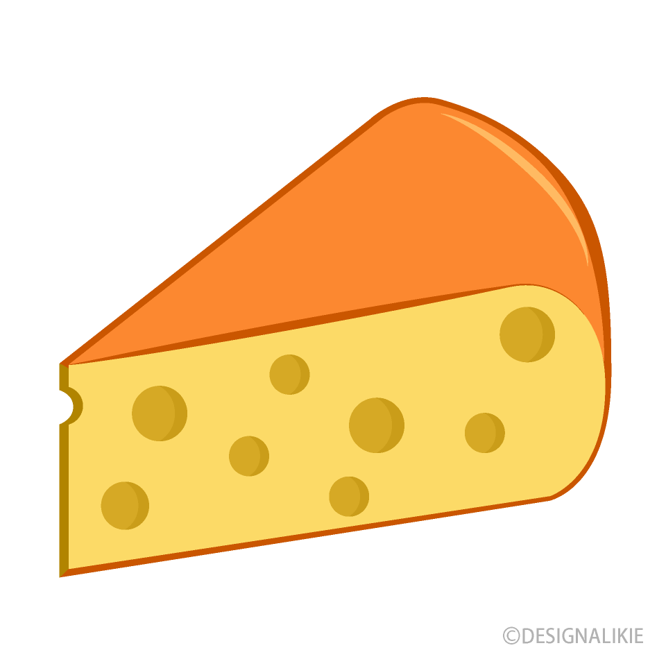 ゴーダチーズの無料イラスト素材 イラストイメージ
