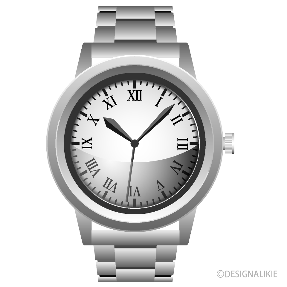 最新 腕時計 イラスト 無料 Ikikuwae