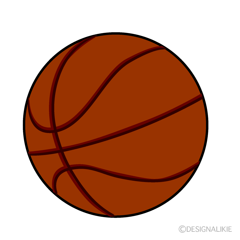 シンプルなバスケットボール