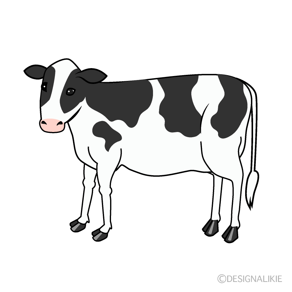 仔牛の無料イラスト素材 イラストイメージ