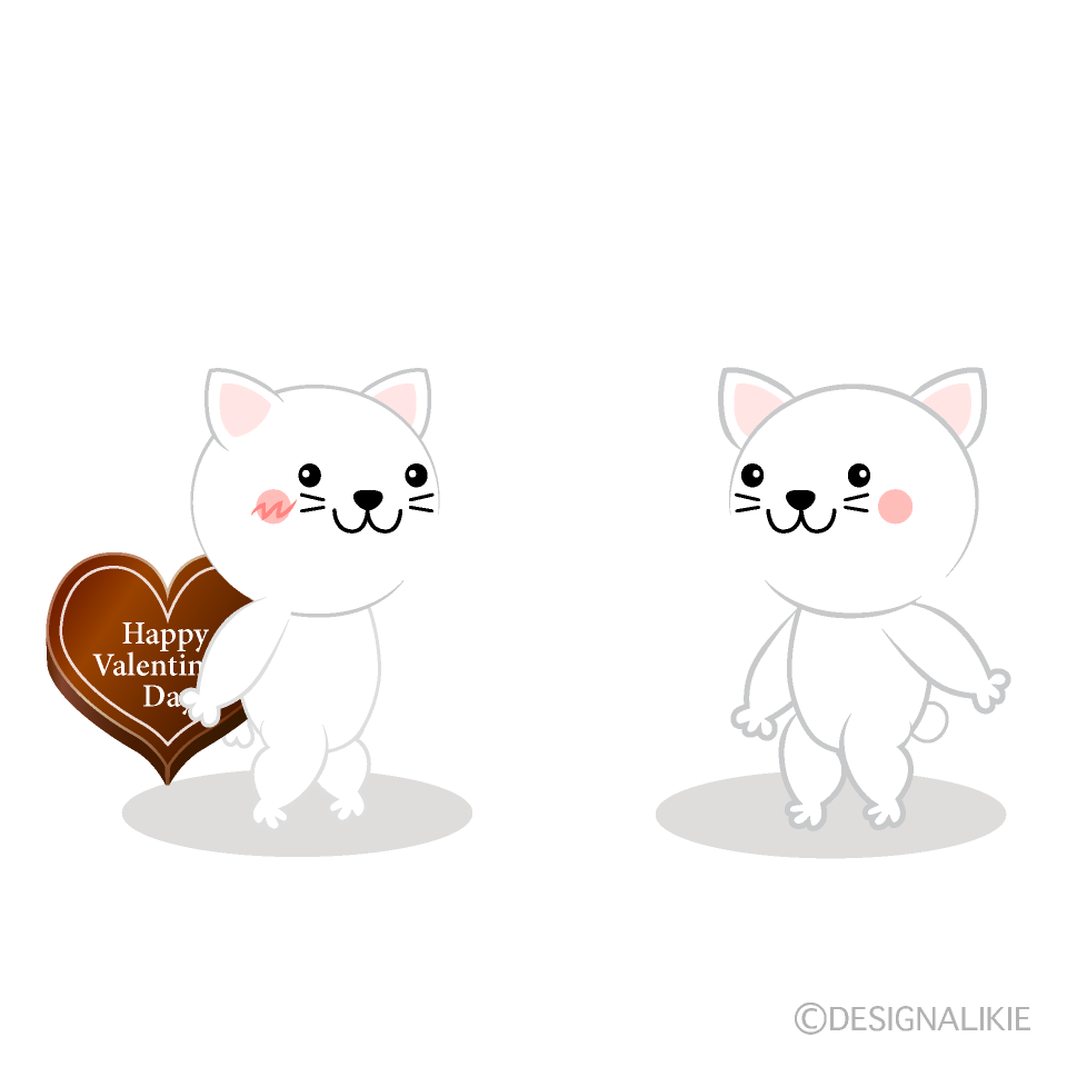 猫のバレンタイン