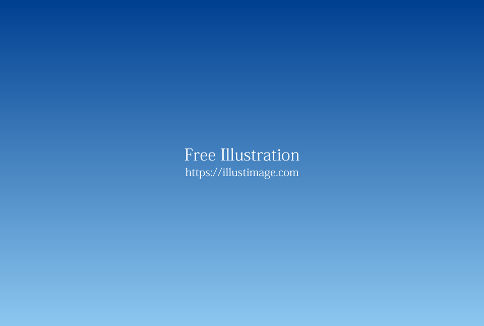 青空グラデーションの無料イラスト素材 イラストイメージ