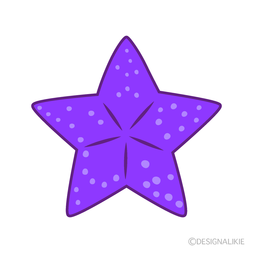 紫ヒトデ