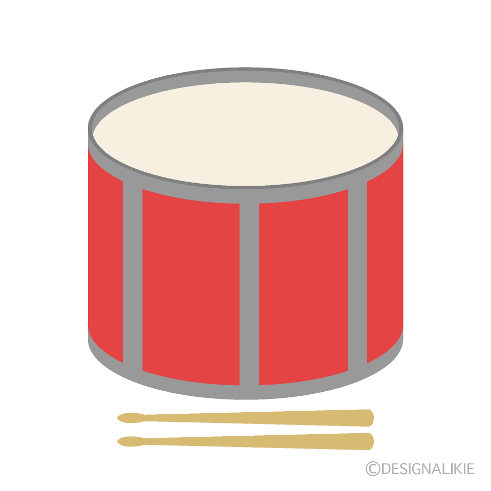 ドラムの無料イラスト素材 イラストイメージ