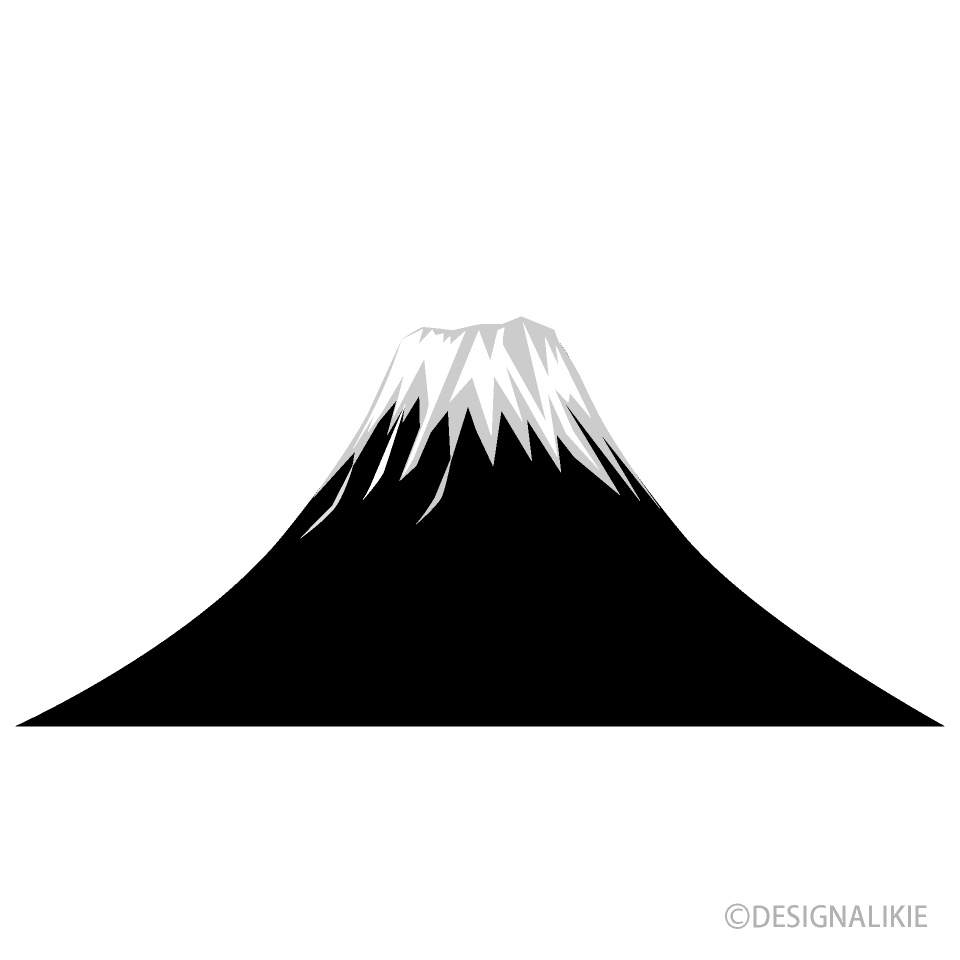 最も好ましい 富士山 イラスト 白黒 21年のほとんどの壁紙画像 Hdd