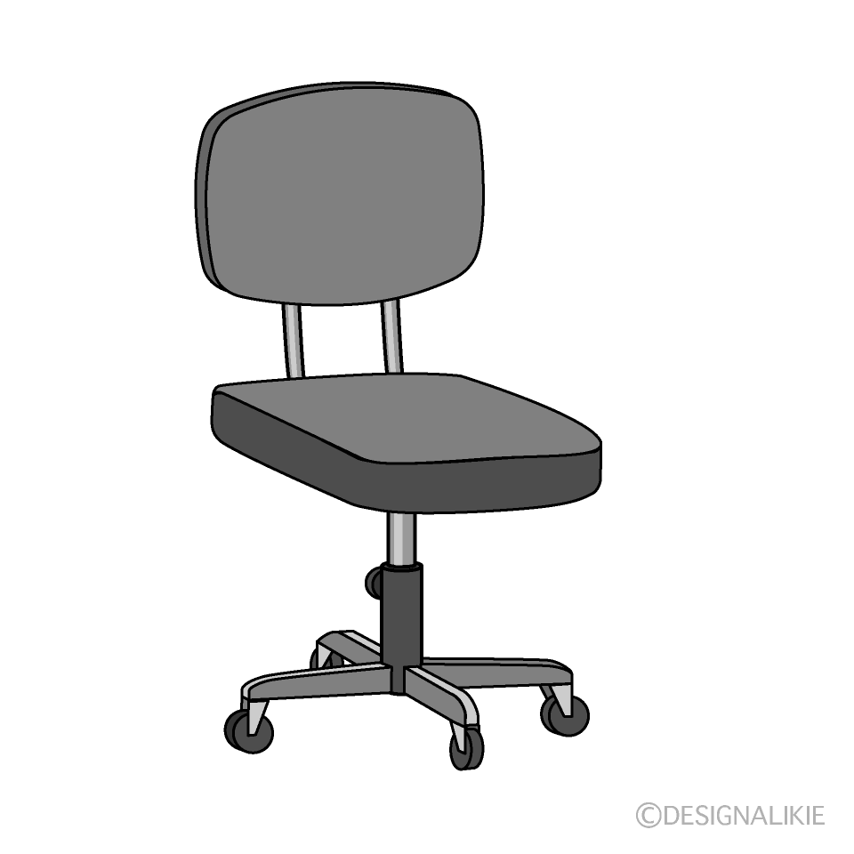 教師椅子イラストのフリー素材 イラストイメージ