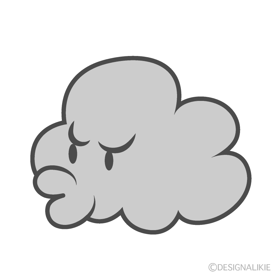 かわいい 雲 イラスト モノクロ 最高の画像壁紙日本aad