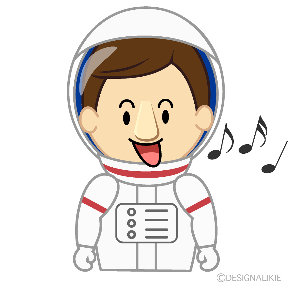 歌う宇宙飛行士
