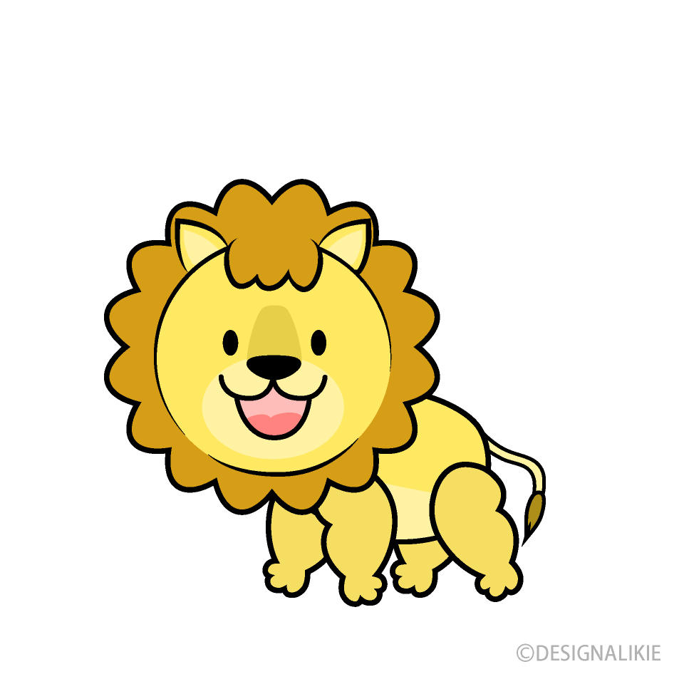 かわいいライオン