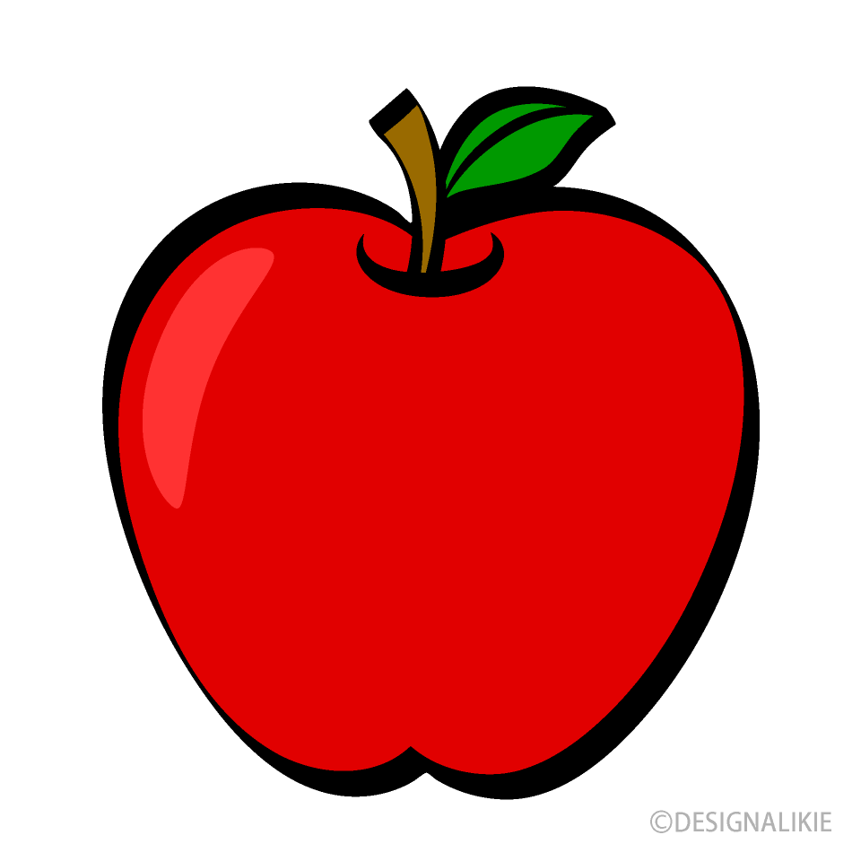 赤リンゴ（縁太い）