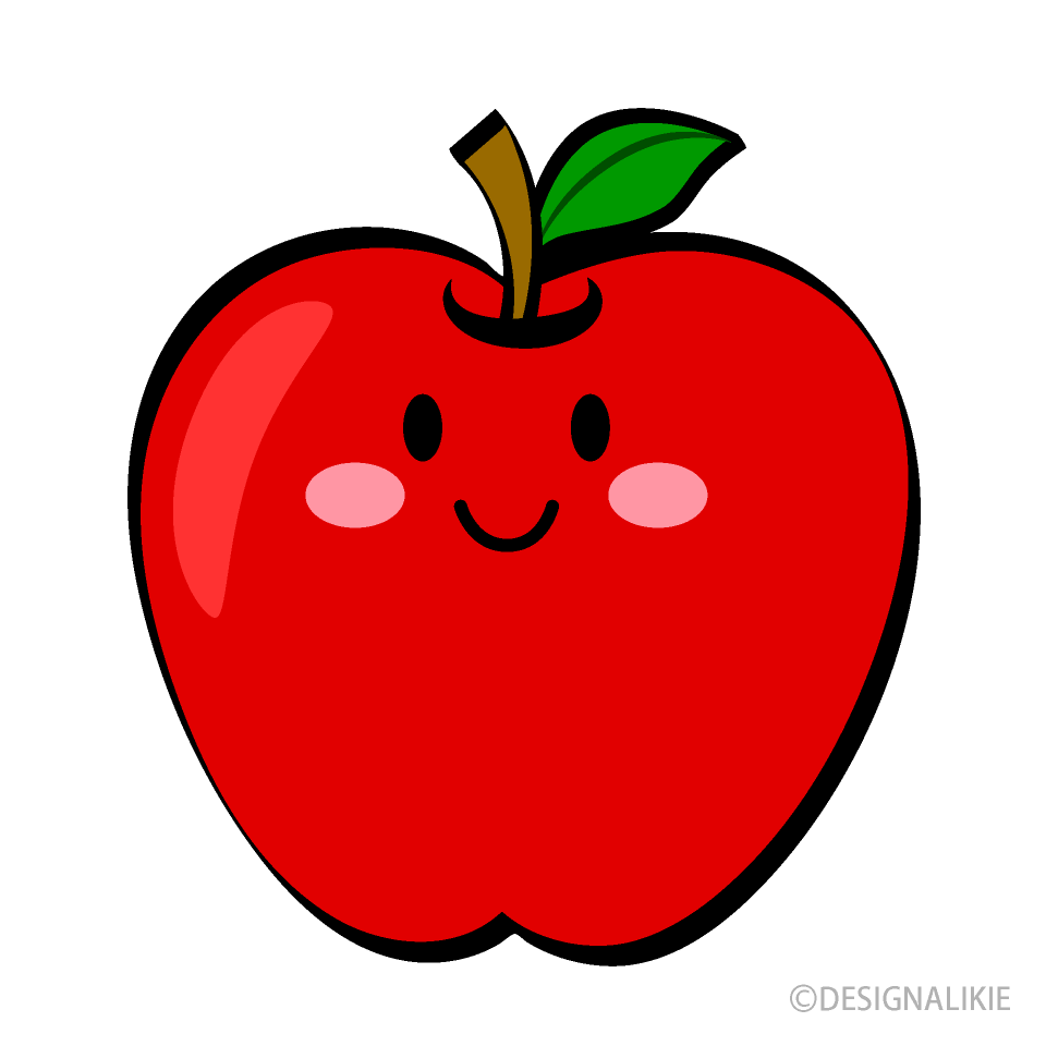 かわいいリンゴ