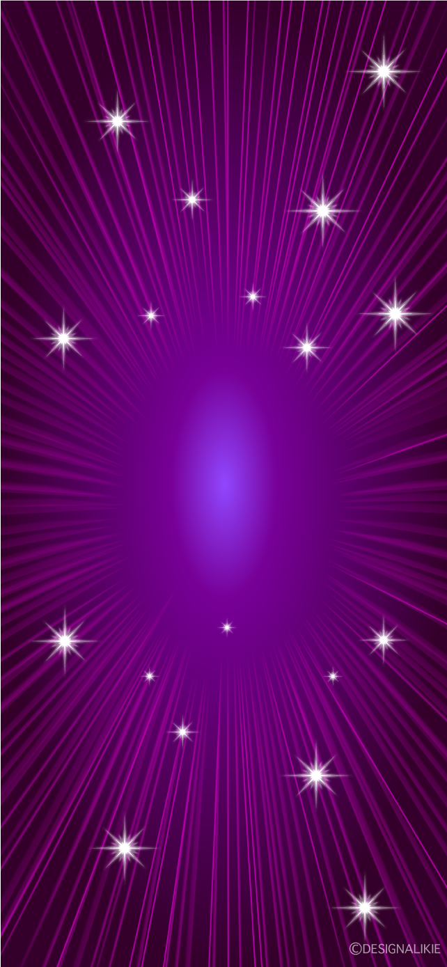 紫色キラキラ Iphone壁紙イラストのフリー素材 イラストイメージ