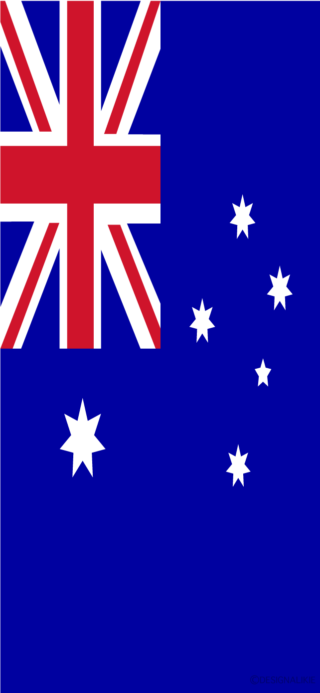 オーストラリア国旗 iPhone壁紙