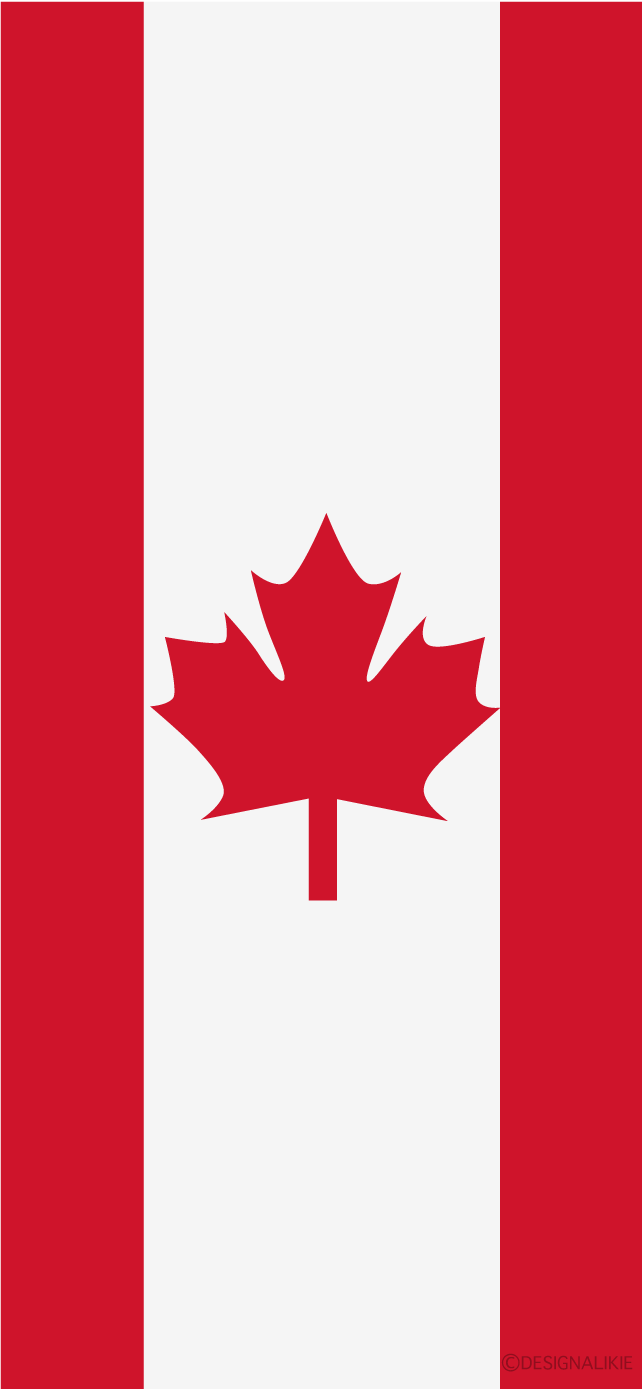 カナダ国旗 iPhone壁紙