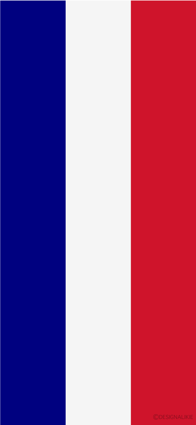 フランス国旗 Iphone壁紙イラストのフリー素材 イラストイメージ