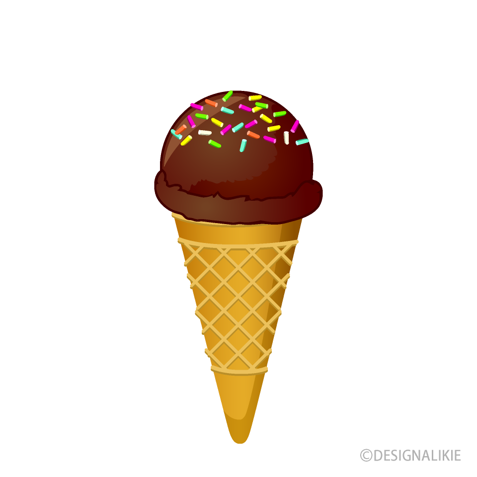 チョコアイスクリーム（チョコスプレー）
