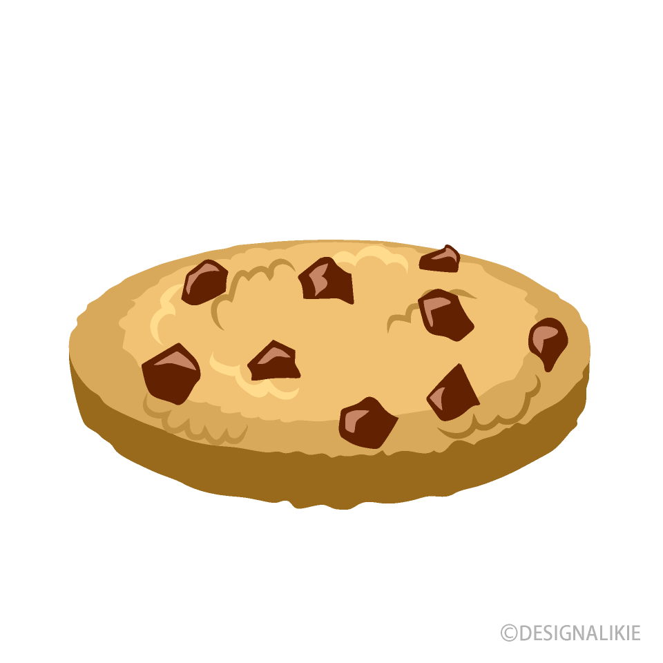 １枚のチョコチップクッキー