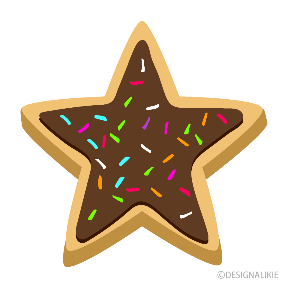 チョコの星クッキー