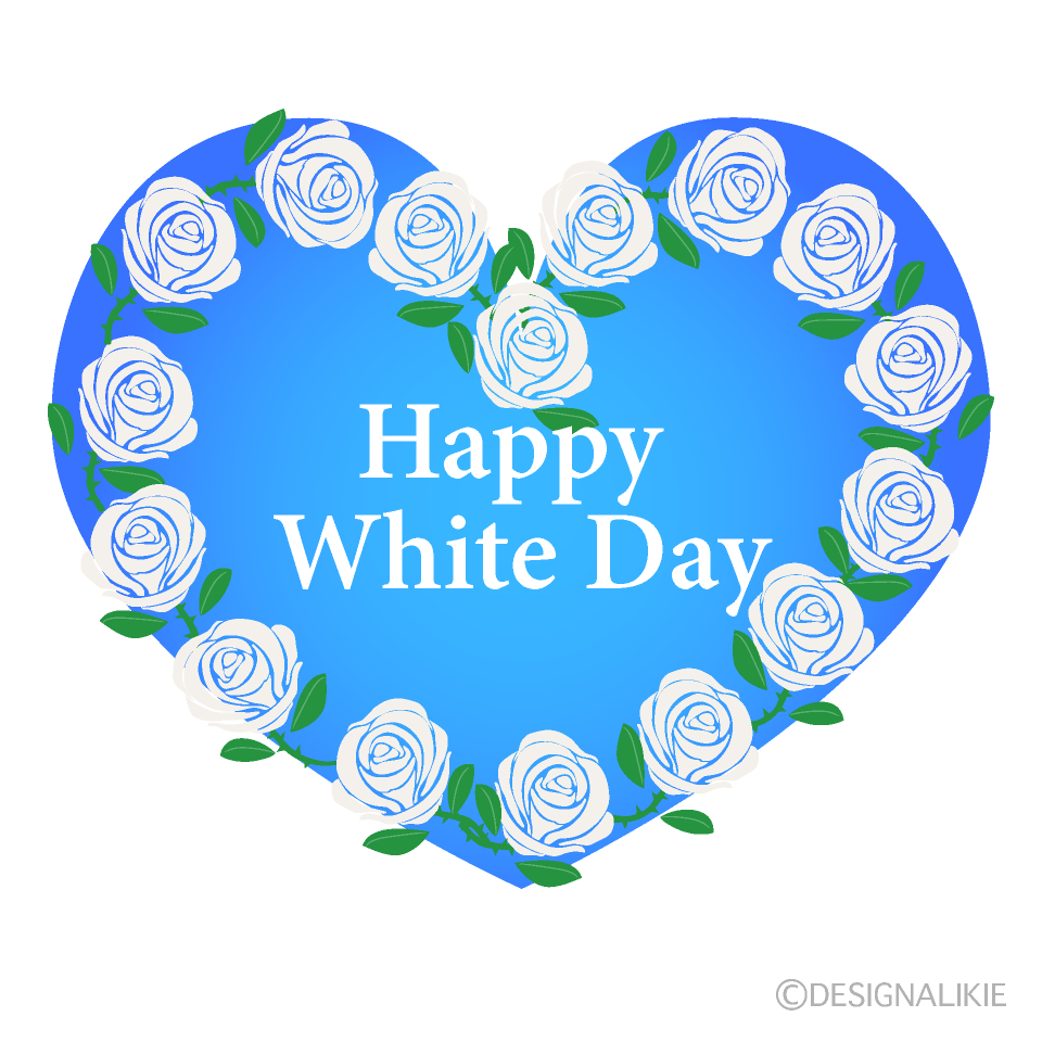 白薔薇のハッピーホワイトデー