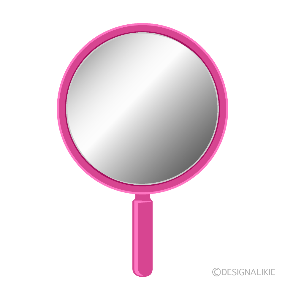 ピンク手鏡