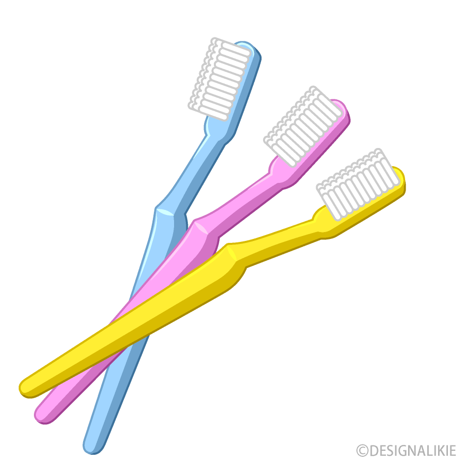 ３本の歯ブラシ