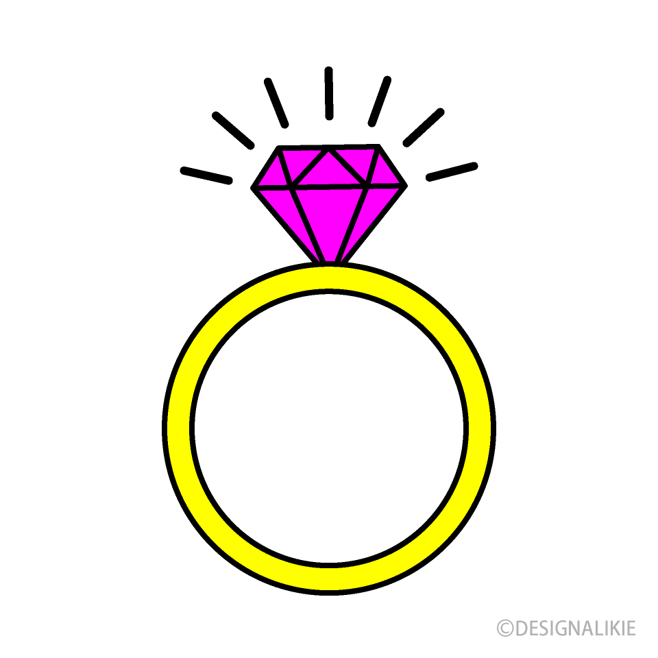 可愛い婚約指輪