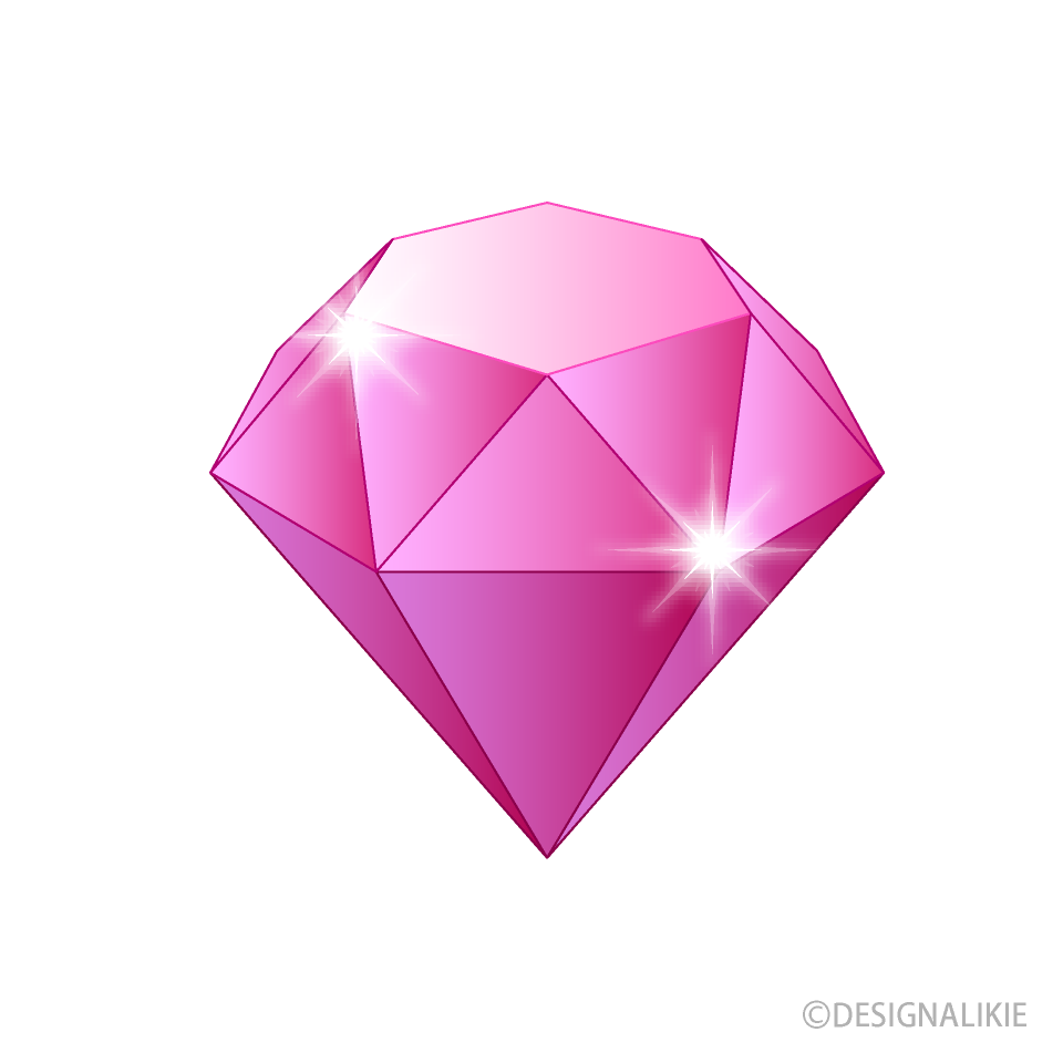 ピンクの宝石