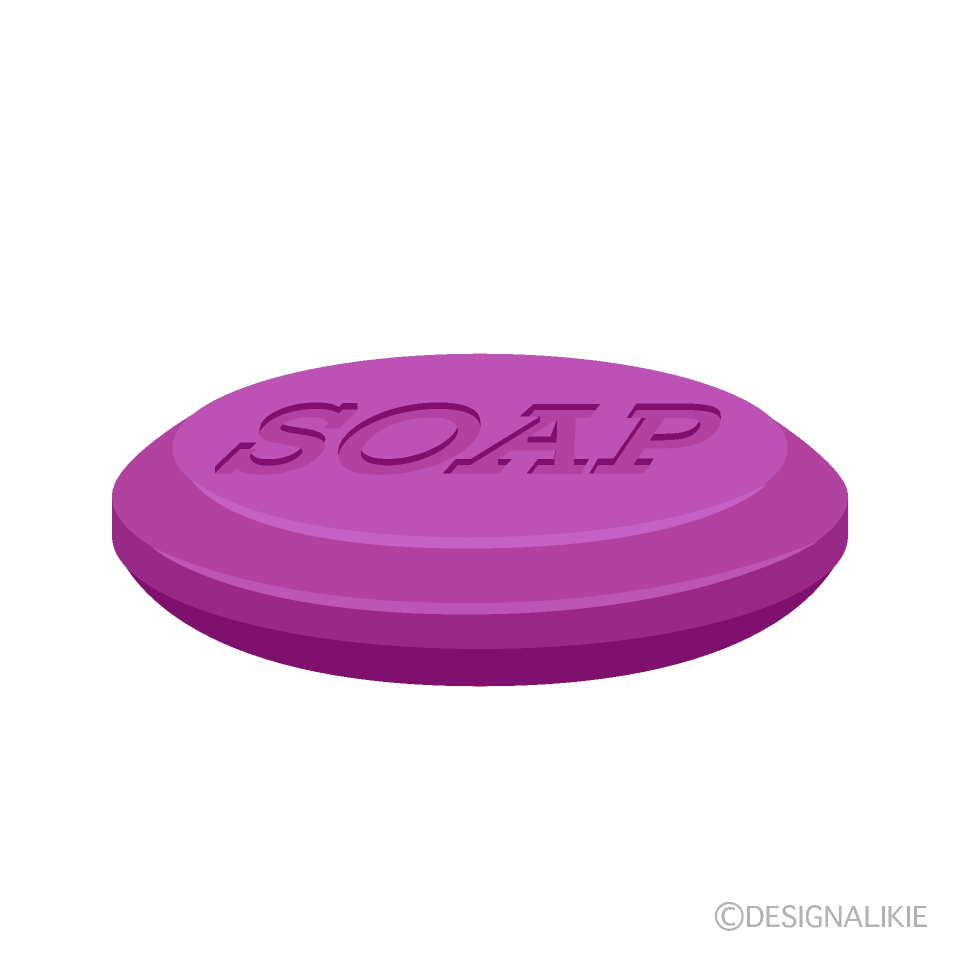 紫の石鹸
