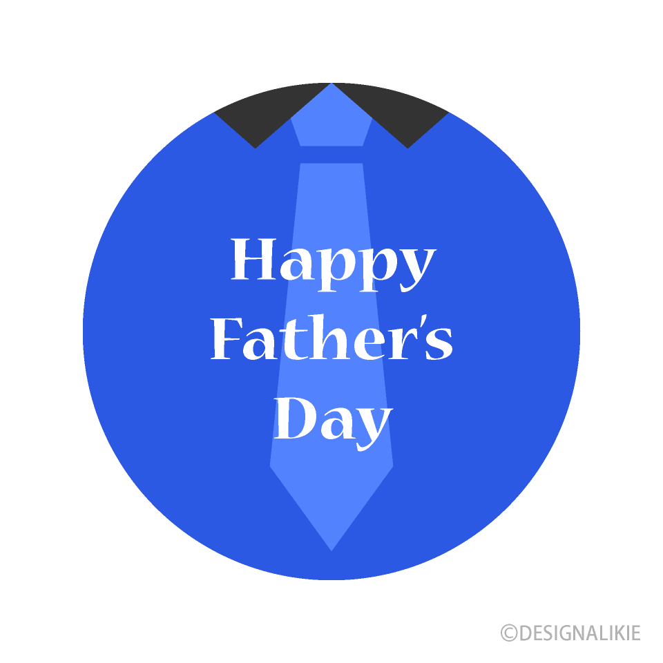 Happy Father's Day ネクタイラベル